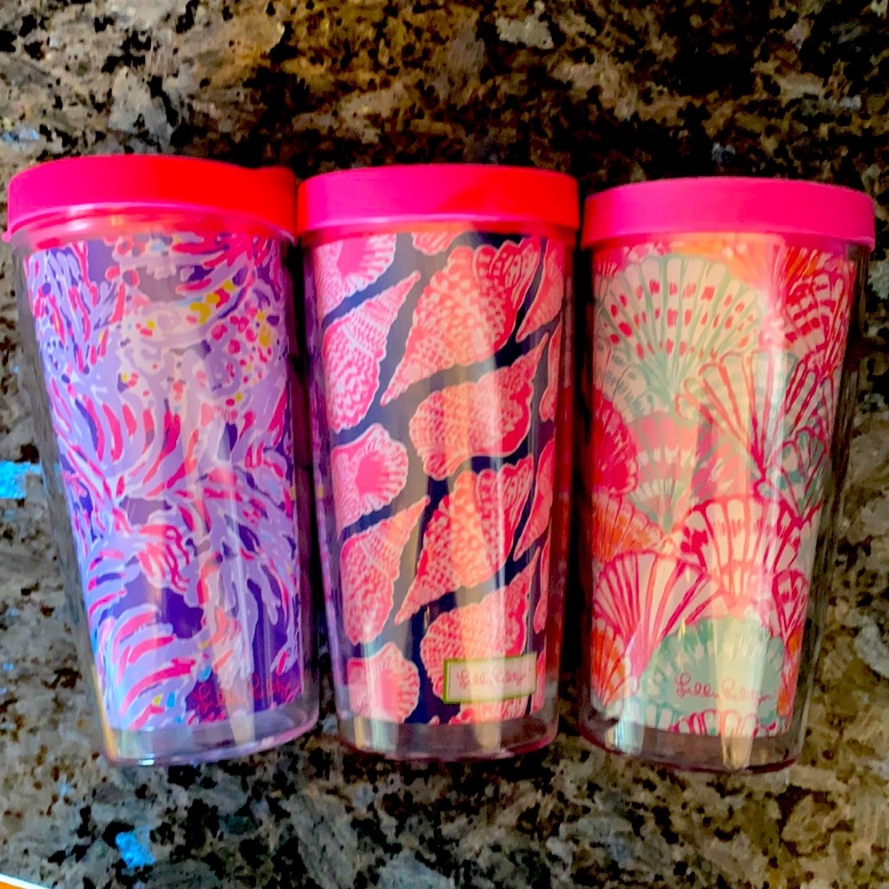 Lilly Pulitzer 16 oz Insulated Tumbler with lid